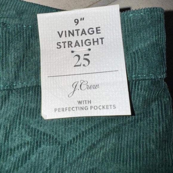 J. Crew Women's Dark Green Straight Leg Pants - Picture 7 of 8